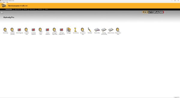 JCB ServiceMaster4 02.2025 V25.1.4 Diagnostic Solution 12