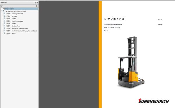 JUNGHEINRICH JETI SH v4.37.12 DE12 12.2024 Service Information 5