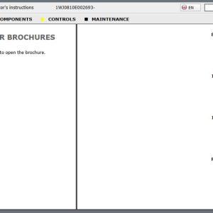 John Deere 810E 1010E 1110E 1210E 1510E 1910E FFC Harvester Operators Manual 2
