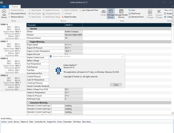 KOHLER SITETECH 6.3.13