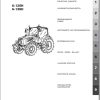 Landini Tractor 6H Series 6 125H 6 135H Operator Maintenance Manual 6708735A1 DE 1