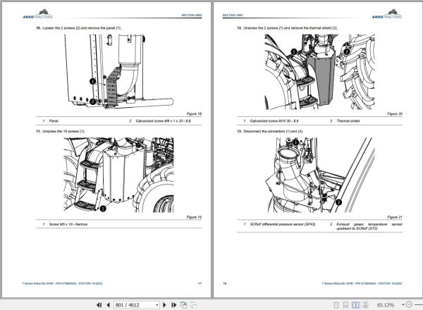 Landini Tractor 7 170 ROBO SIX 7 180 ROBO SIX Service Manual and Diagrams 6720646A2 2
