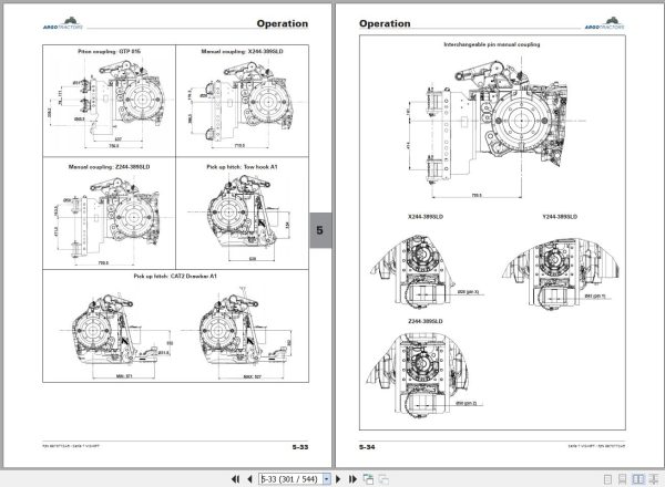 Landini Tractor 7 210 7 230 7 240 V SHIFT Operation and Maintenance Manual 6670772A5 2