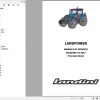 Landini Tractor LANDPOWER 125 135 145 165 Service Manual and Diagrams 6624753A1 IT 1