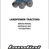 Landini Tractor LANDPOWER 125 to 165 Service Manual and Diagrams 6624754A1 1