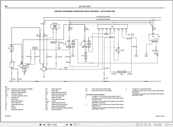 Landini Tractor Landpower II 125 to 165 Service Manual and Diagrams 6697393A1 3