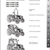 Landini Tractor REX 3 060 3 070 3 080 F GE Operation and Maintenance Manual 6671251A3 FR 1