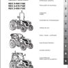 Landini Tractor Rex 3 060 3 070 Rex 3 080 F GE Operation and Maintenance Manual 6673443A3 PT 1