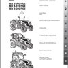 Landini Tractor Rex 3 060 F to Rex 3 080 GE Operation and Maintenance Manual 6671250A3 EN 1