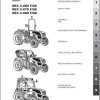 Landini Tractor Rex 3 060 F to Rex 3 080 GE Operation and Maintenance Manual 6671250A4 1
