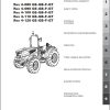 Landini Tractor Rex 4 080 GE To Rex 4 120 GT Operation and Maintenance Manual 6695502a1 En 1