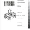 Landini Tractor Rex 4 080 GE to Rex 4 120 GT Operation and Maintenance Manual 6695513A1 PT 1