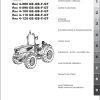 Landini Tractor Rex 4 080 GE to Rex 4 120 GT Operation and Maintenance Manual 6695520A1 IT 1