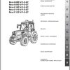 Landini Tractor Rex 4 080 V to Rex 4 120 GT Operation and Maintenance Manual 6717358A2 PL 1