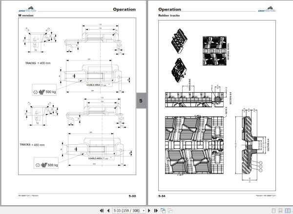 Landini Tractor Trekker 4 085 F M to 4 120 F M Operation and Maintenance Manual 6696772A1 EN 2