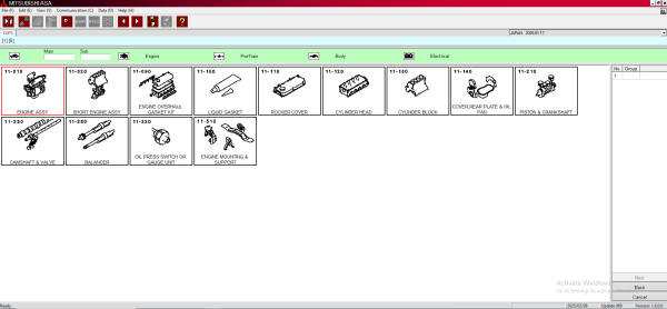 Mitsubishi MMC ASA 01.2025 All Regions Electronic Parts Catalog 5