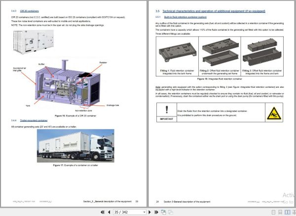 SDMO Generators J88K User and Maintenance Manual 33504439102NE 0 3