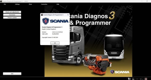 Scania SDP3 2.63.2 Industrial Engine Remote Installation 1