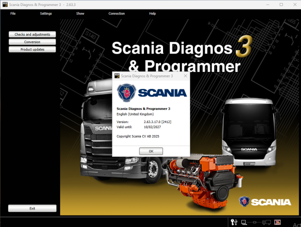 Scania SDP3 2.63.3 Marine and Industrial Engine Remote Installation