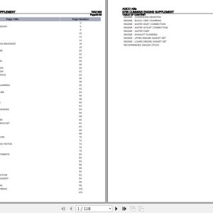 AGCO Allis Cummins Engine Supplement 9755 Parts Catalog 79021596 1