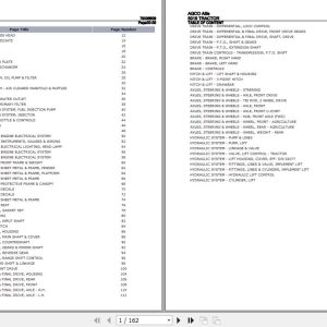 AGCO Allis Tractor 5015 Parts Catalog 79006509 1