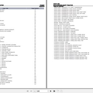AGCO Allis Tractor 5215 Synchro Shift Parts Catalog 79009297 1