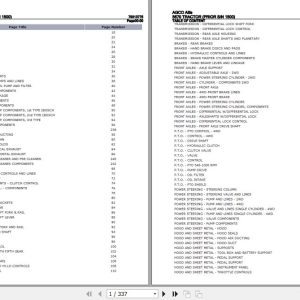 AGCO Allis Tractor 5670 Parts Catalog 79013775 1