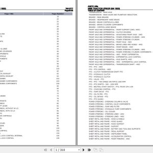 AGCO Allis Tractor 5680 Parts Catalog 79013777 1