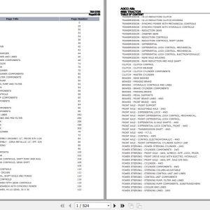 AGCO Allis Tractor 6690 Parts Catalog 79013783 1