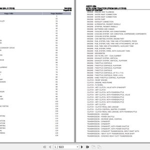 AGCO Allis Tractor 8775 8785 Parts Catalog 79018763 1