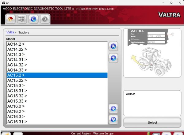 AGCO EDT V1.128.24284.909 03.2025 Diagnostic Solution 4
