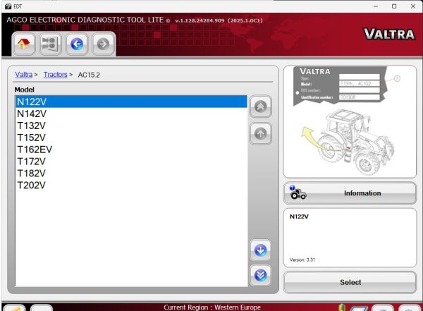 AGCO EDT V1.128.24284.909 03.2025 Diagnostic Solution 5