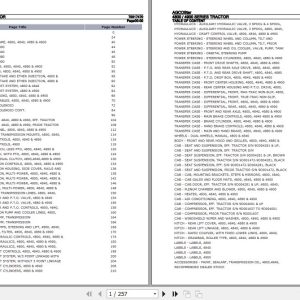 AGCOStar Tractor 4800 4900 Series Parts Catalog 79017470 1