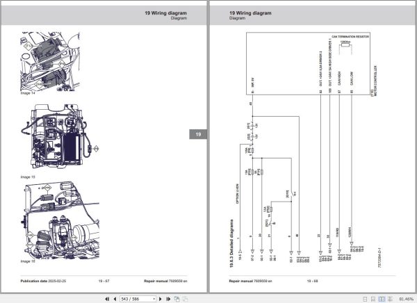 BT Forklift HWE100 HWE100S LWE130 Repair Manual 7609559 040 2