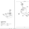 BT Pallet Truck LWE130 Parts Manual EN SV DE FR 1