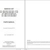 Bell Articulated Dump Truck B20B 6X4 ADT Parts Manual 870170 1