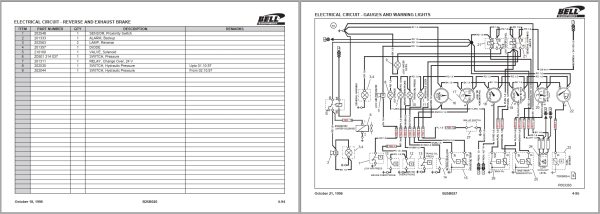 Bell Articulated Dump Truck B20B 6X4 ADT Parts Manual 870170 3