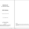 Bell Articulated Dump Truck B35B 6X6 ADT Parts Manual 870166 1