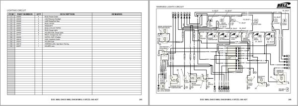 Bell Articulated Dump Truck B35C B40CR B40CM 6X6 ADT MKII 6 Speed Parts Manual 872074 3