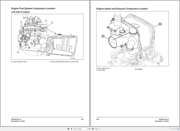 Bell Backhoe Loader TLB 315SJ MKII Service Manual 870247 2