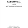 Bell Supertruck G2 B20D 6X6 B20D 6X4 ADT Parts Manual 872137.01 1