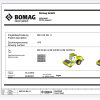 Bomag Single Drum Vibratory Rollers 2023 Electric Hydraulic Schematics 1