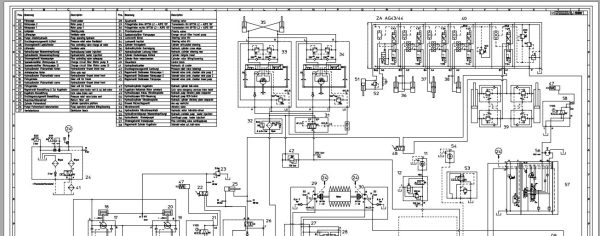 Bomag Soil Stabilizer Asphalt Recycler 2023 Electric Hydraulic Pneumatic Schematics 4