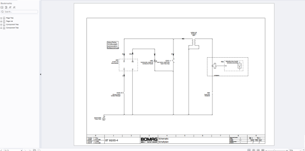 Bomag Tamper 2023 Electric Circuit Diagrams 2