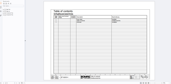 Bomag Tamper 2023 Electric Circuit Diagrams 3