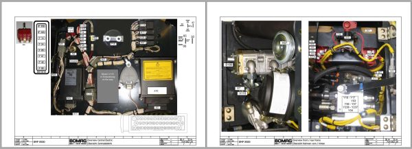 Bomag Trench Compactor 2023 Electric Hydraulic Schematics 2