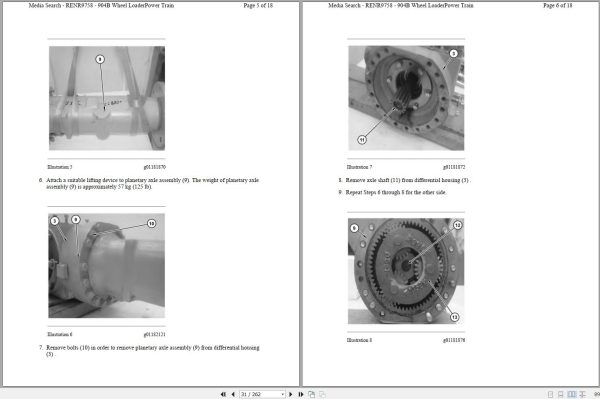 Caterpillar Compact Wheel Loader 904B B4L Operators Service Manual Schematics 2