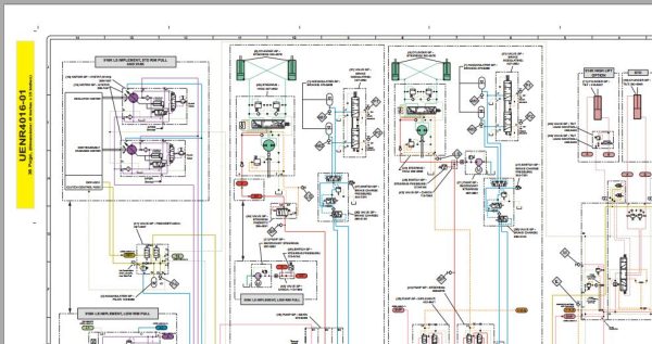 Caterpillar Compact Wheel Loader 910K AY4 Operators Service Manual Schematics 5