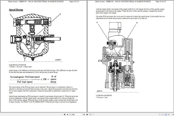 Caterpillar Engine 3304 3306 Systems Operators SEBR0539 00 2