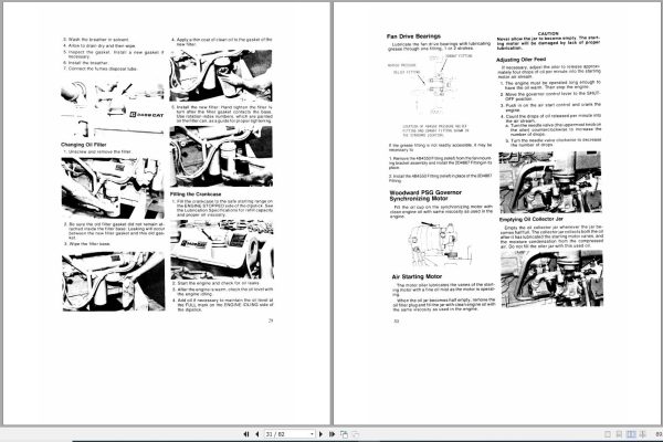Caterpillar Engine 3408 3412 Operators Maintenance Manual SEBU5415 04 2